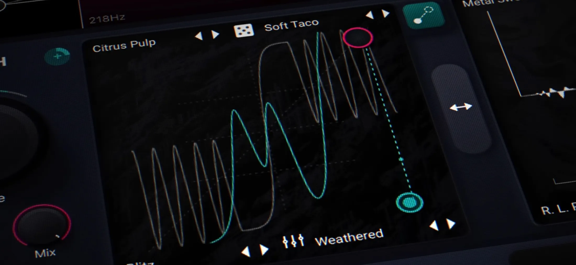 iZotope portfolio, detail 1