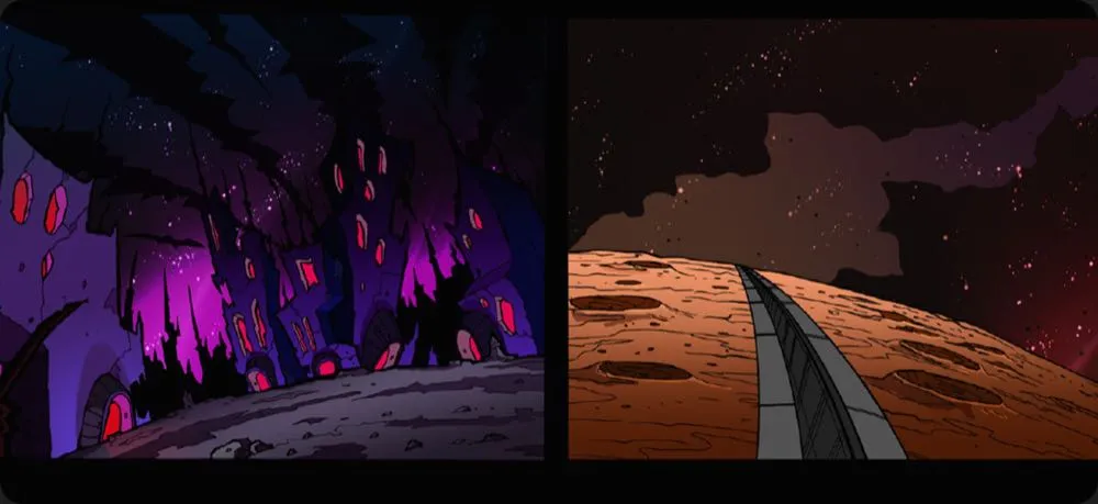 Invader Zim production art